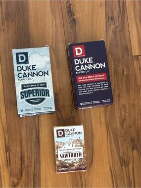 3 Duke Cannon Supply Co. Men’s brick of soap body bar